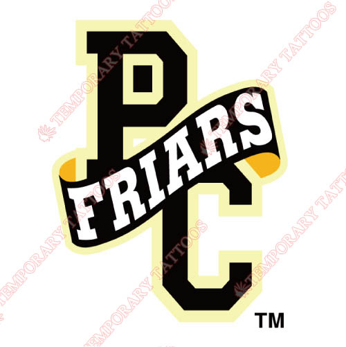 Providence Friars Customize Temporary Tattoos Stickers NO.5937